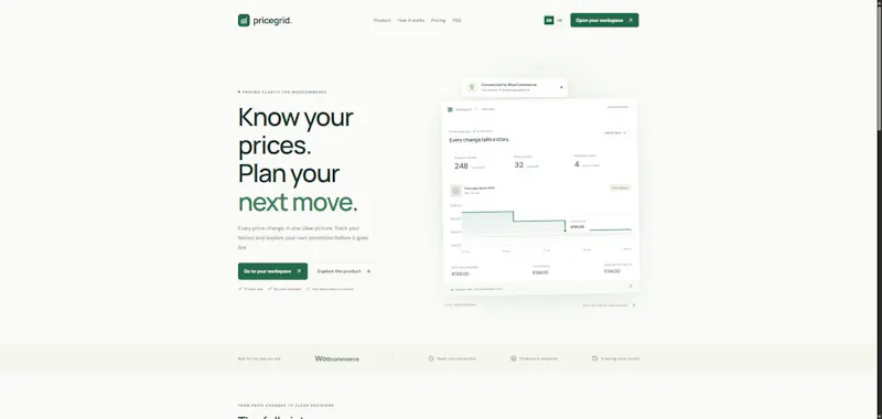 PriceGrid for WooCommerce screenshot 1