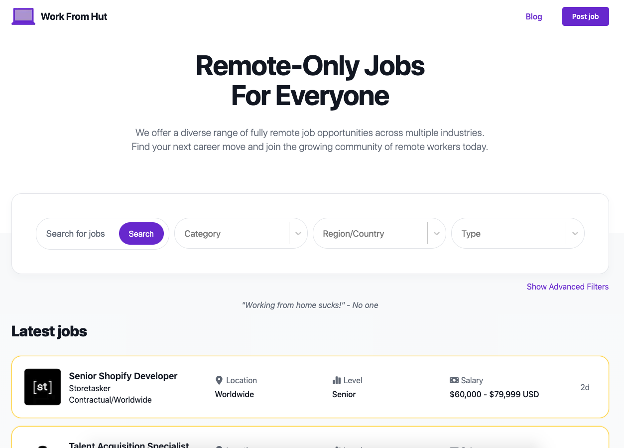 Work From Hut gallery image