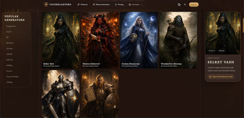 TavernLantern screenshot 3