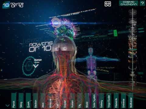 Powers of 10: VR/iOS app & Universe sim gallery image