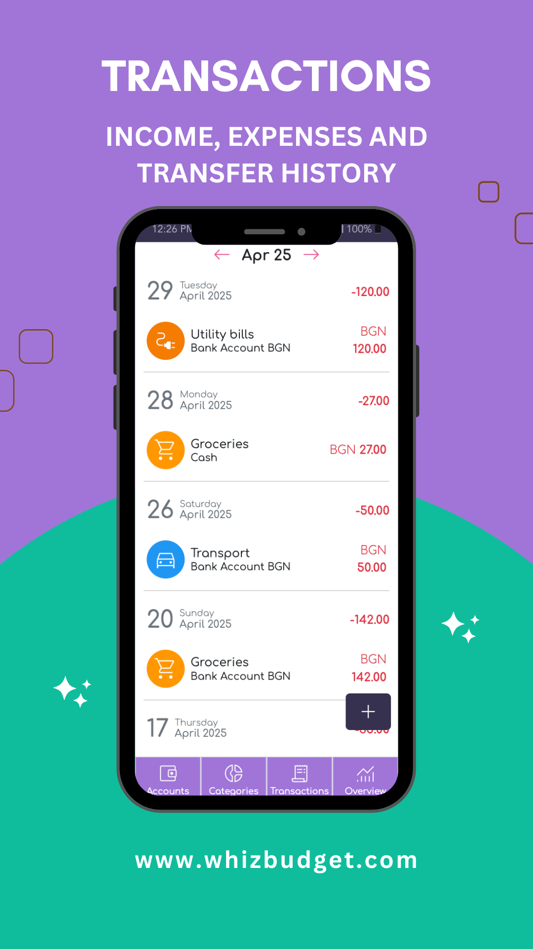 WhizBudget gallery image