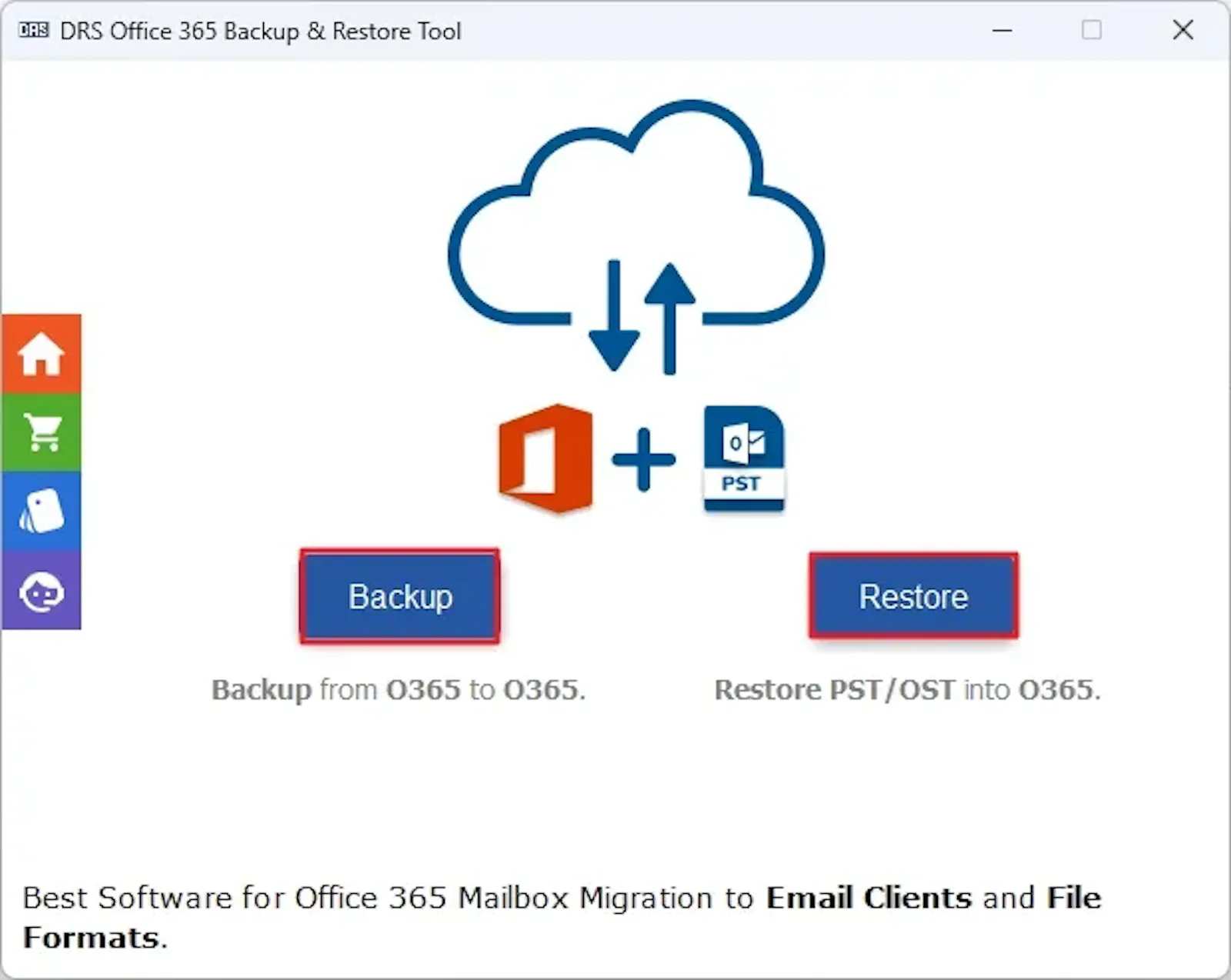 DRS Exchange to Office 365 Migration screenshot 1