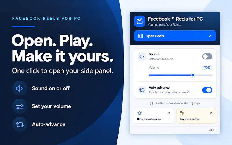 Facebook™ Video Reels para PC screenshot 2