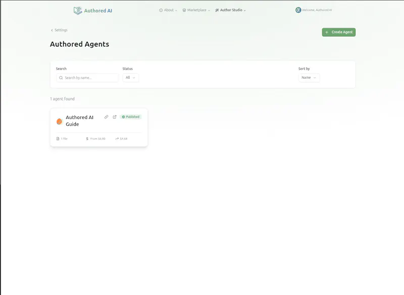Authored AI screenshot 12