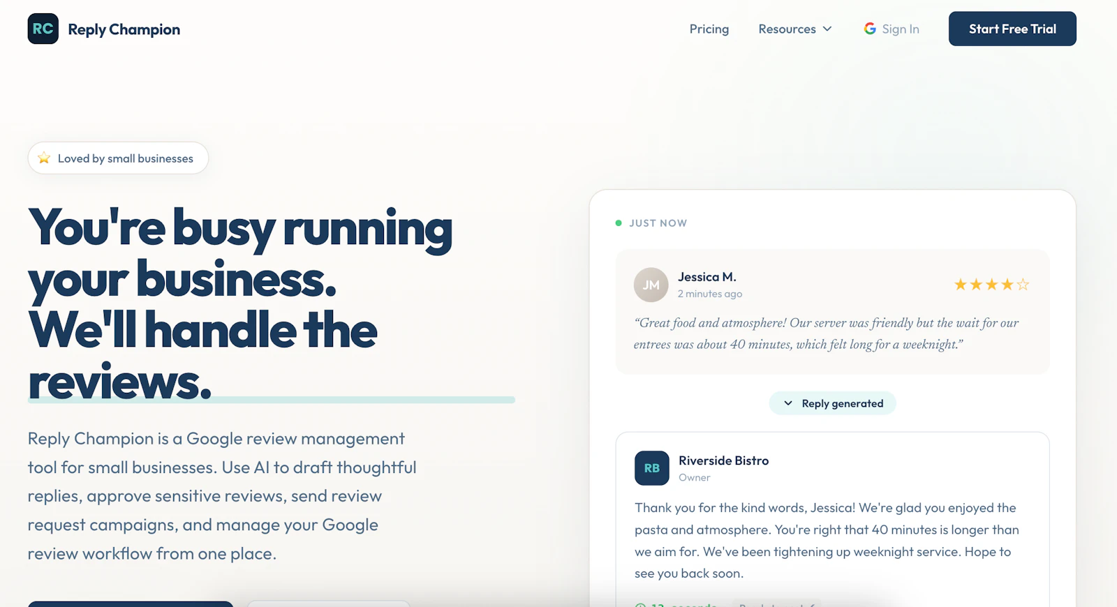 Reply Champion screenshot 2