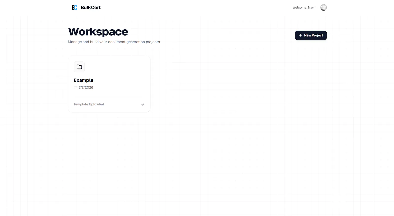 BulkCert screenshot 2