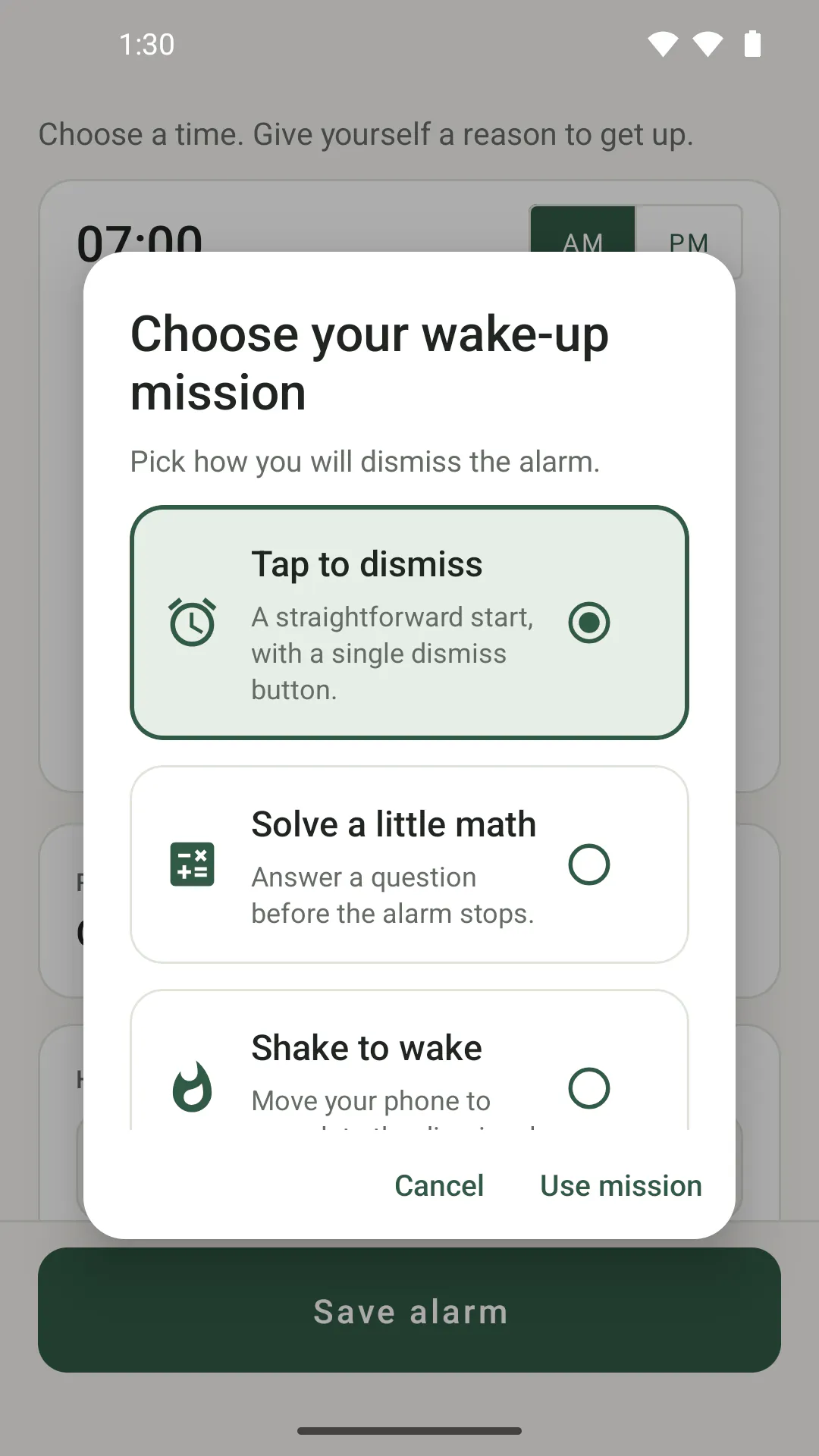 Wake Me - AI Alarm Planner gallery image
