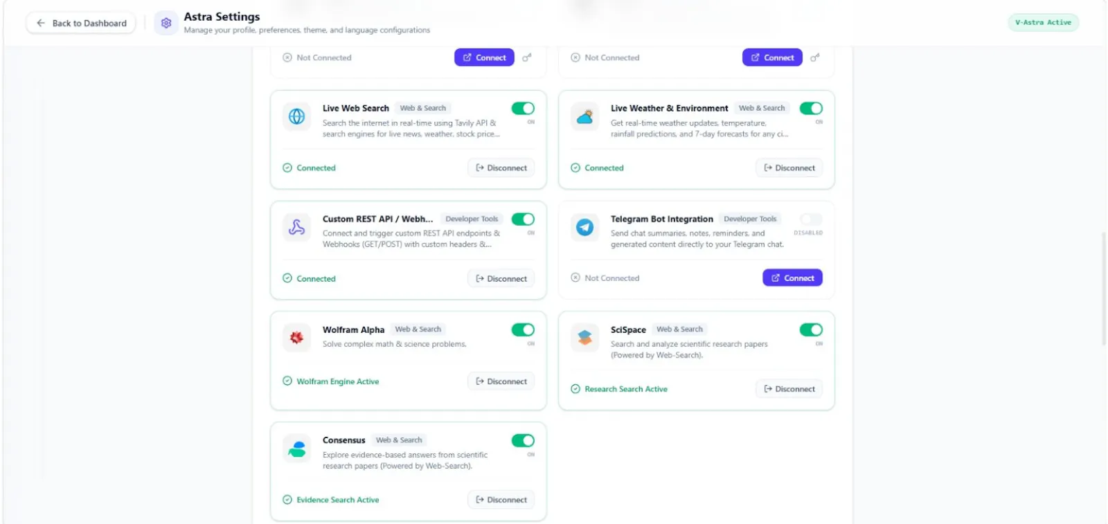 V Astra AI : Smart Assistant & Workspace screenshot 3
