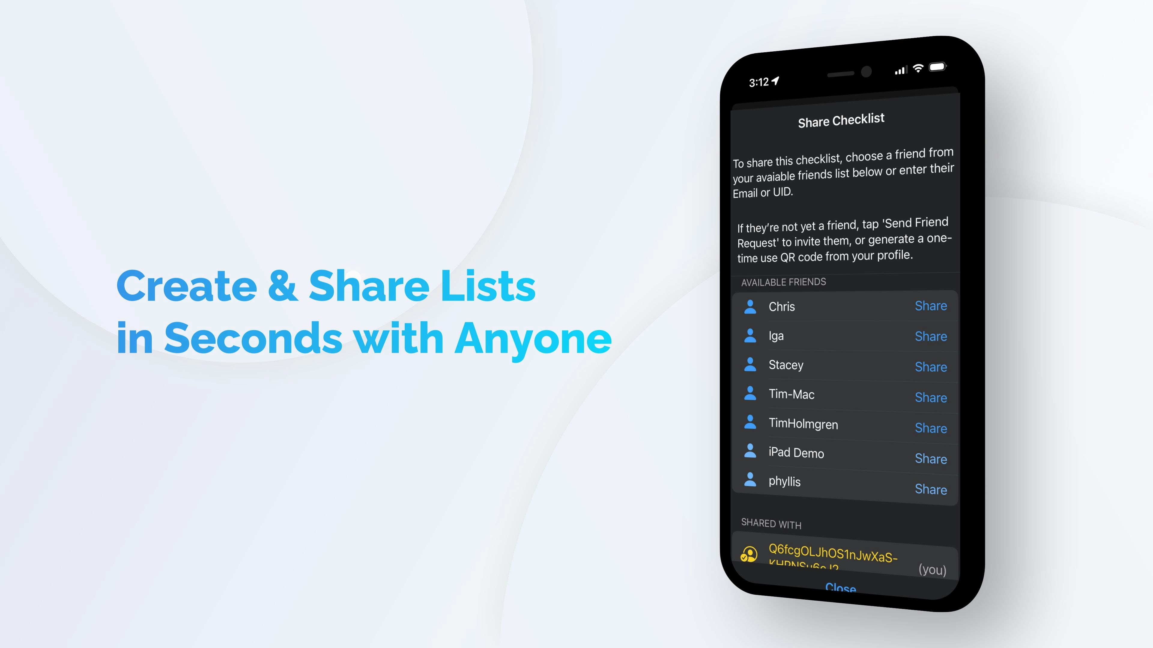 Mídia 5 de Lista de verificação Genie - Crie listas de verificação compartilháveis com apenas sua voz e ai