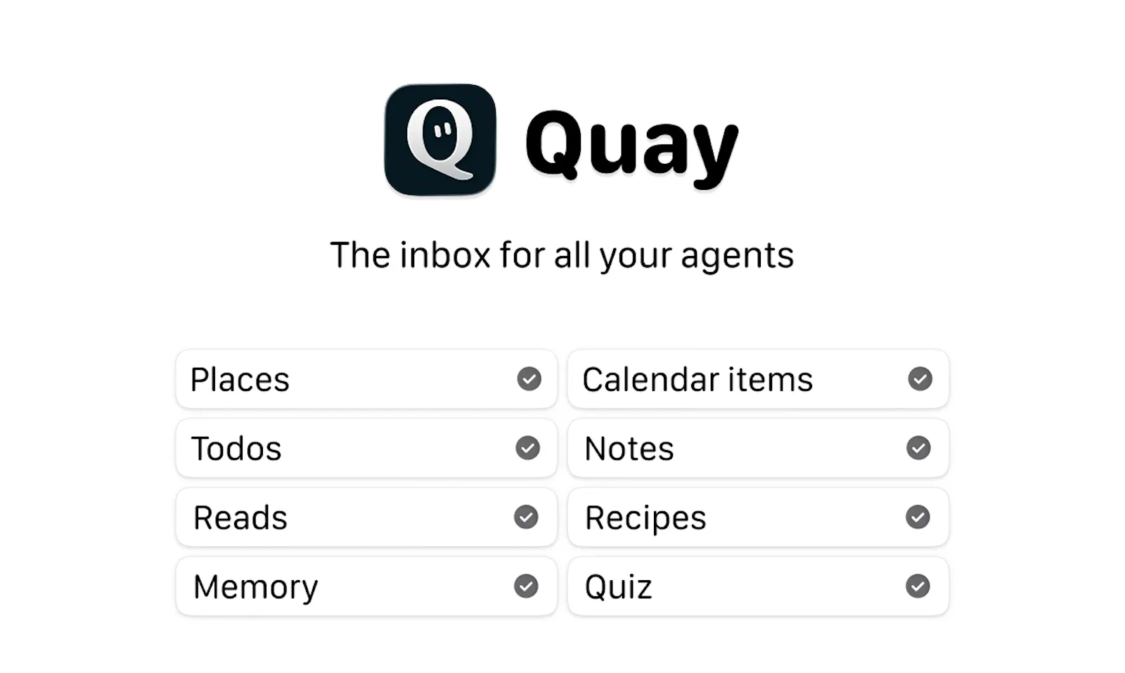 Quay, the app where agents land screenshot 1