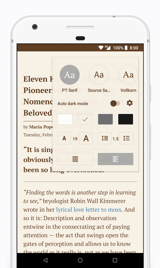 Readably gallery image