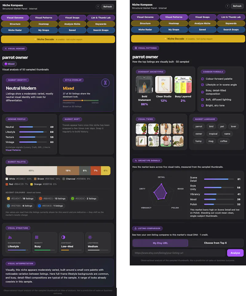 Niche Kompass screenshot 6
