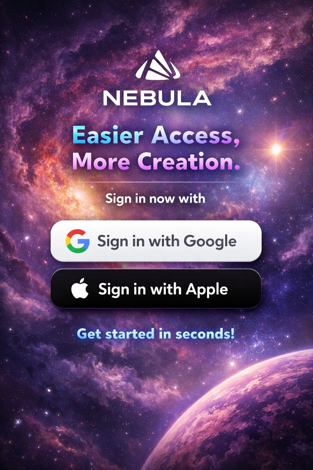 Nebula AI Music - Screenshot 2 showing product features and functionality