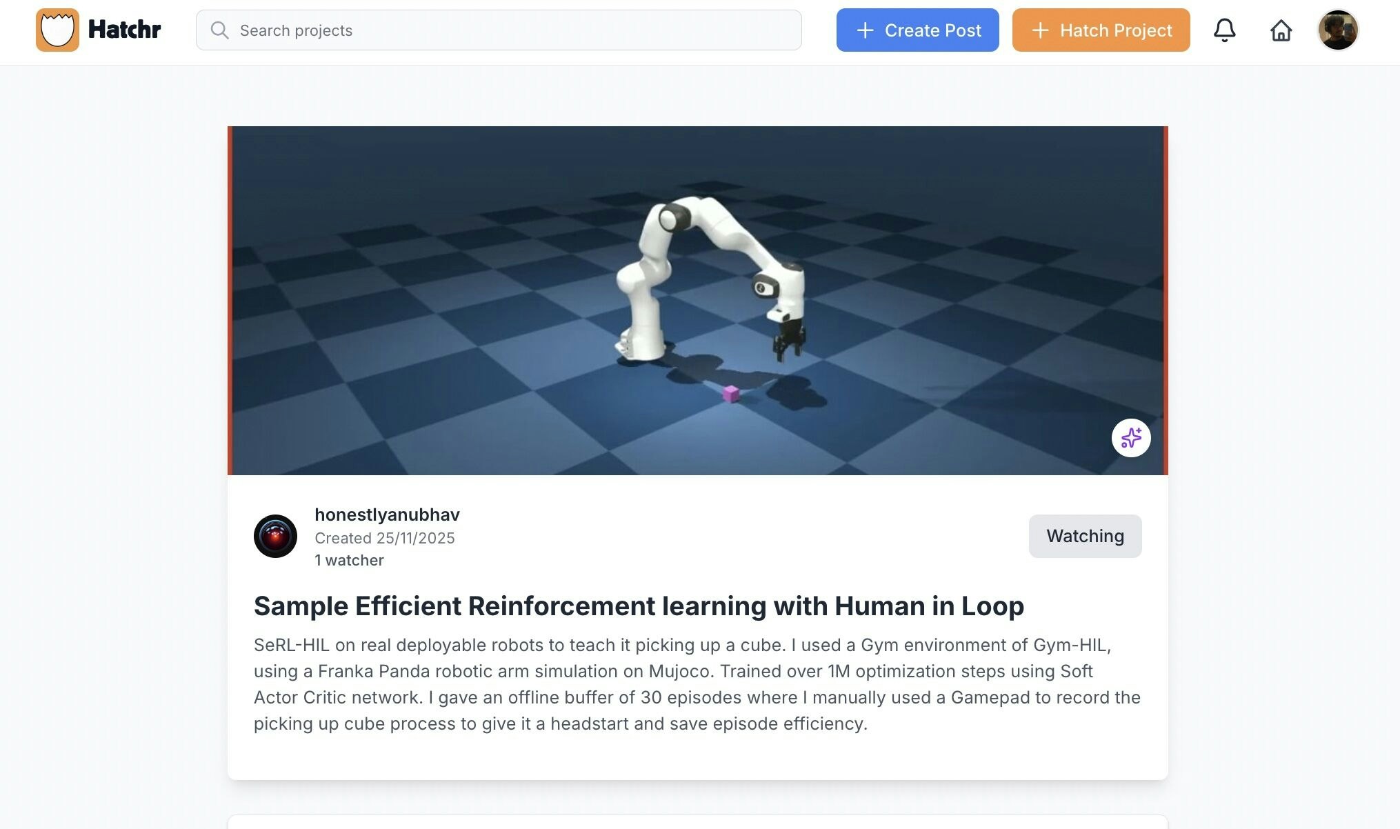 Hatchr - Screenshot 3 showing product features and functionality