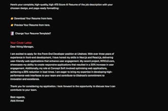 JobResumeAI gallery image