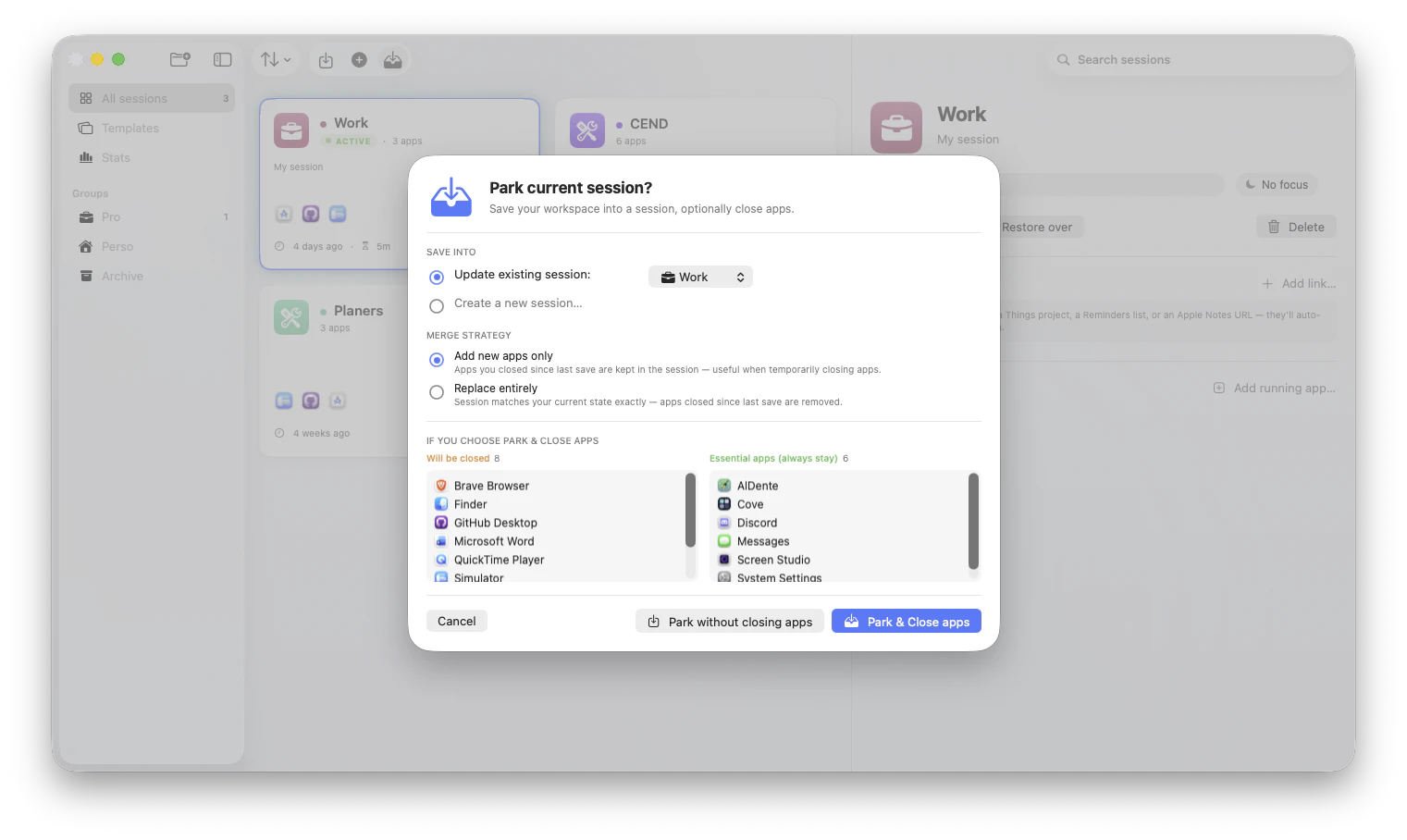 Cove for Mac screenshot 4