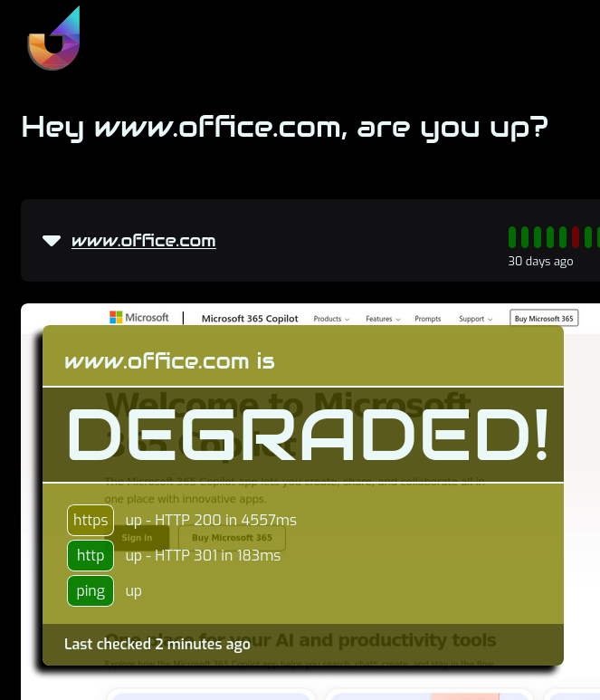 ruup.site uptime monitoring gallery image
