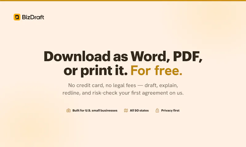 BizDraft screenshot 6