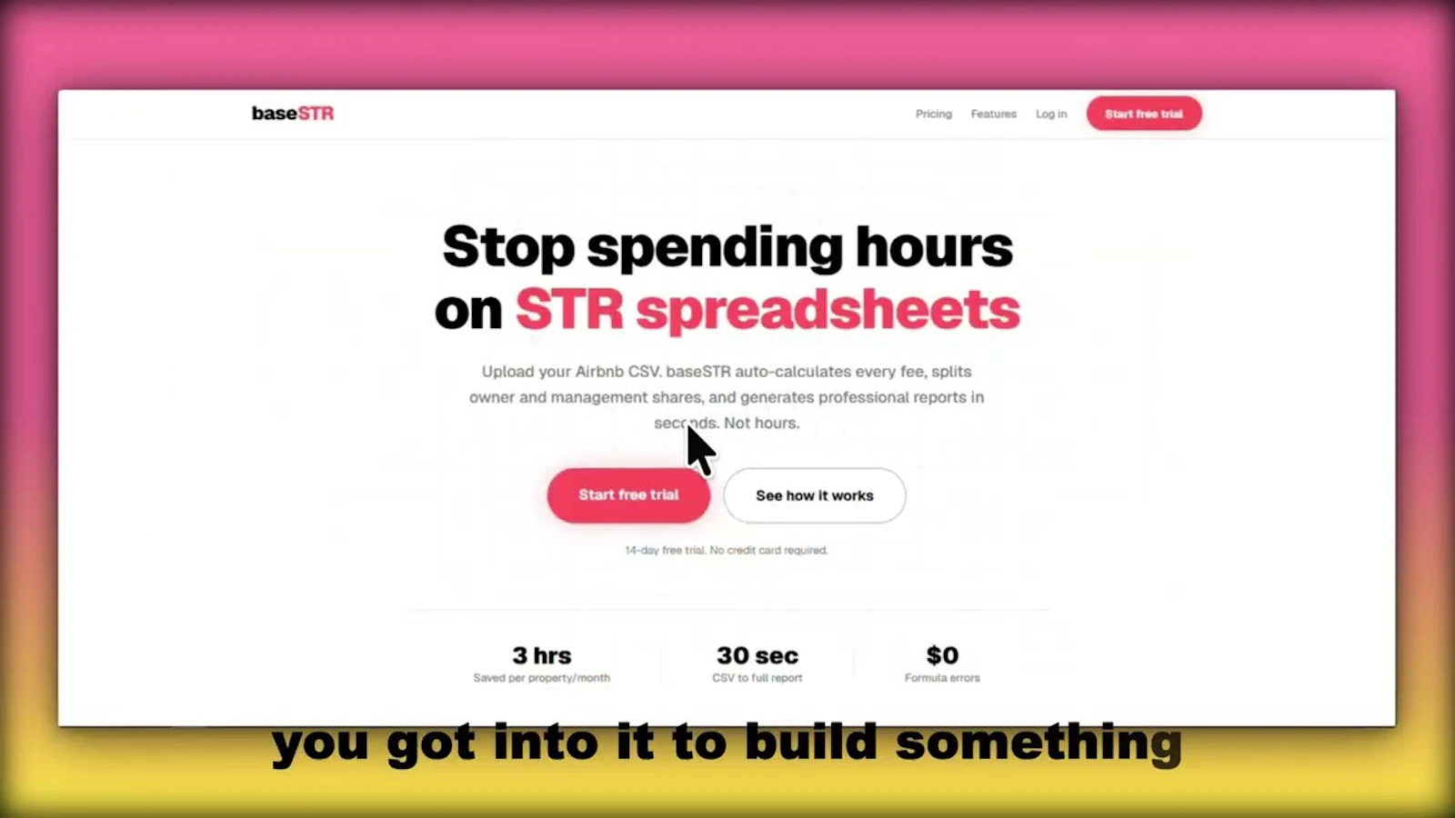 baseSTR screenshot 1 (video preview)