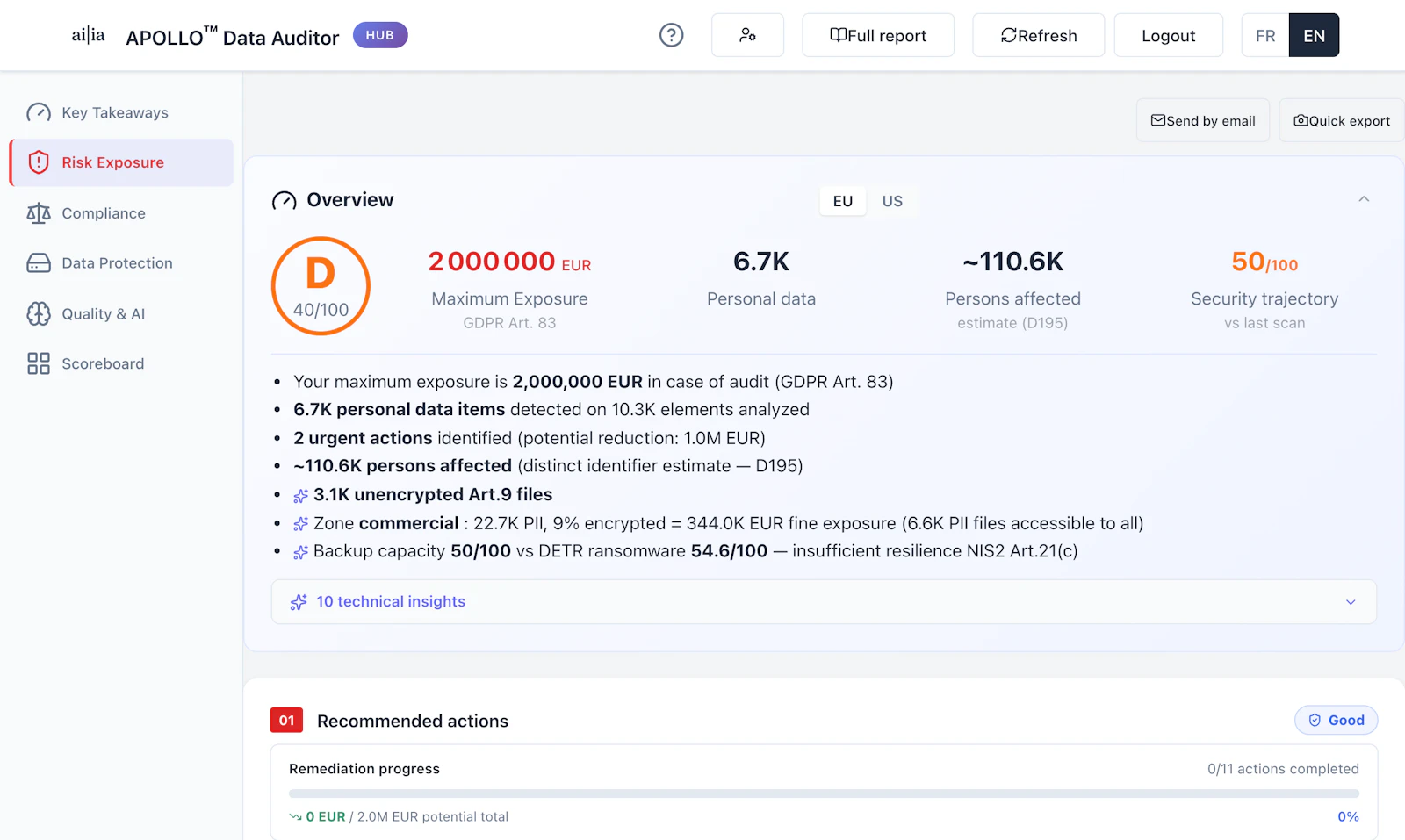APOLLO Data Auditor screenshot 6