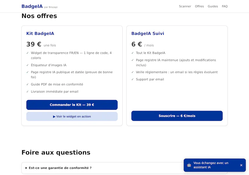 BadgeIA screenshot 5
