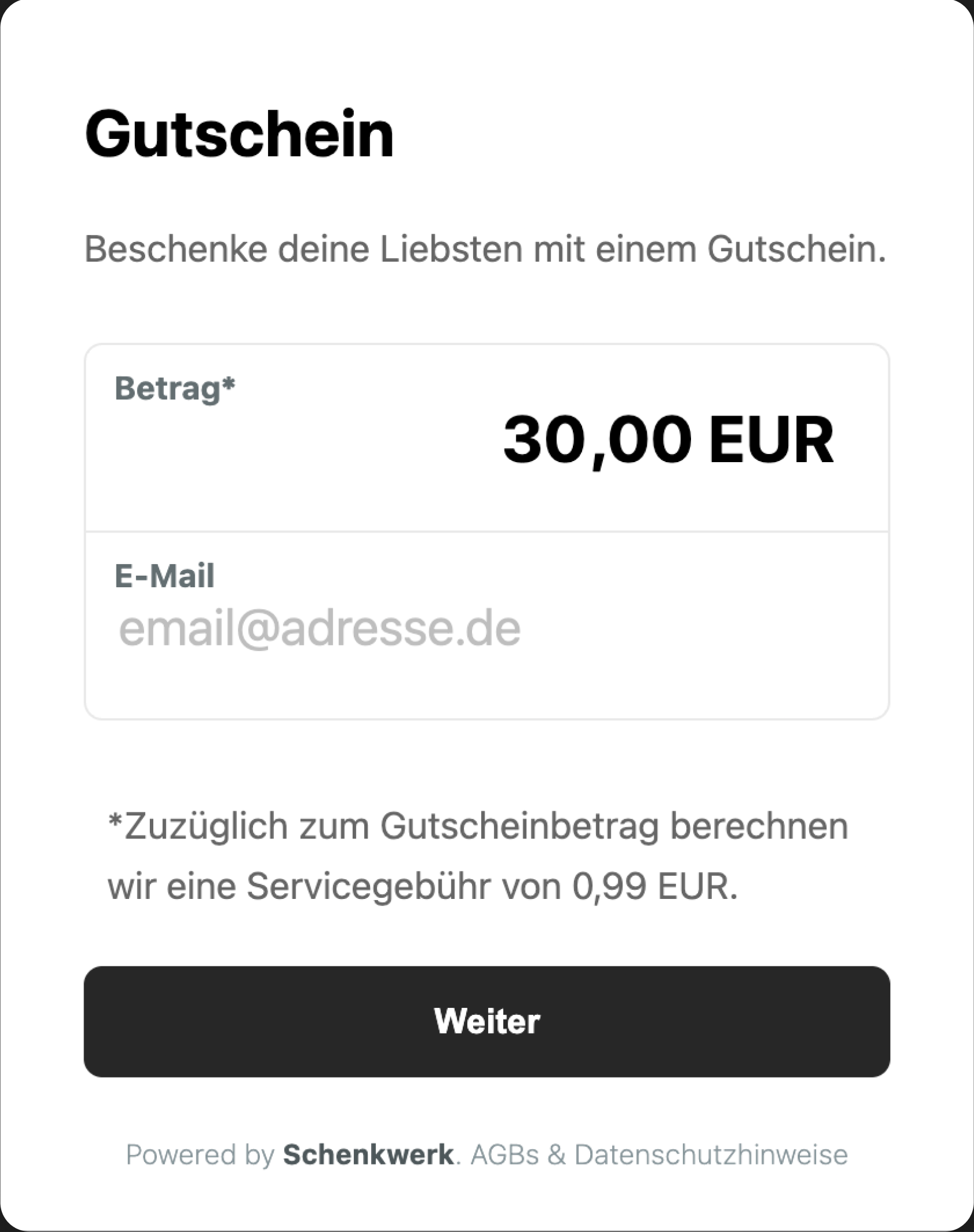 Schenkwerk - Screenshot 2 showing product features and functionality