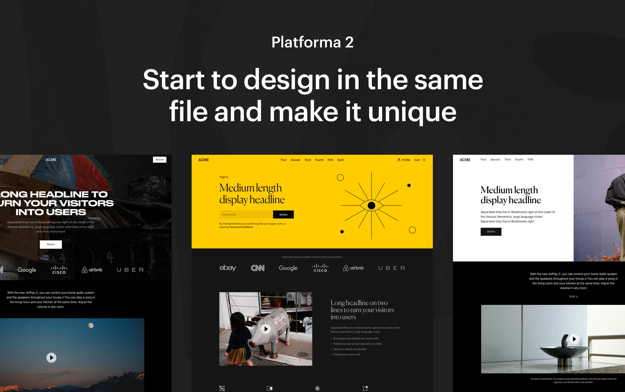 Platforma Wireframe Kit Image