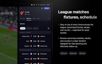 Goal90 - Live football data in extension gallery image