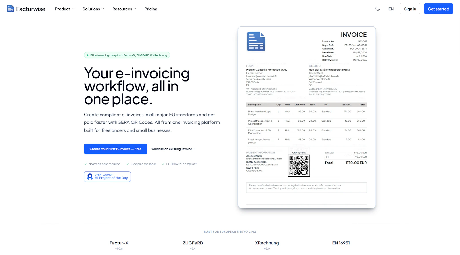 Facturwise screenshot 2