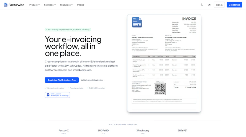 Facturwise screenshot 2