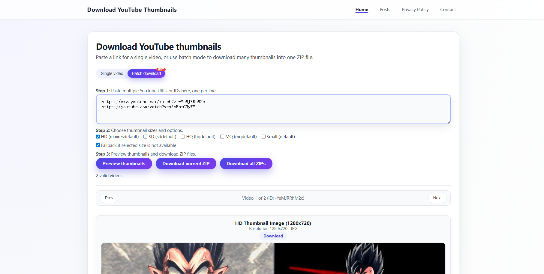 youtube-thumbnail-grabber gallery image