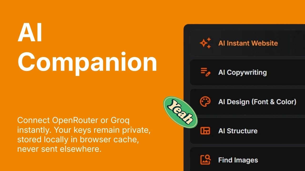 O/Page Website Builder gallery image