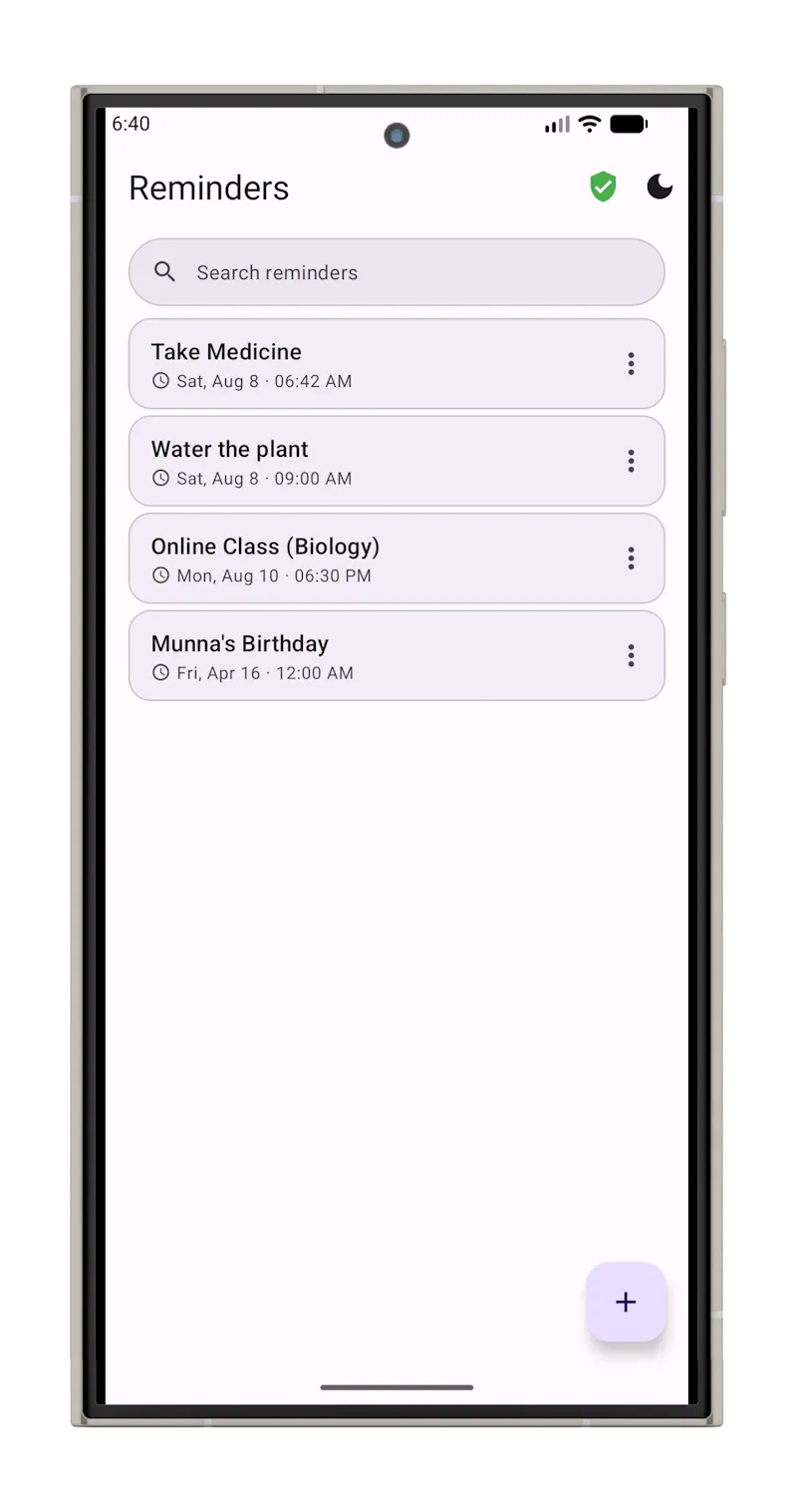 Reminder Pro: App with Alarm screenshot 2