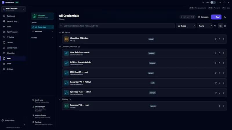 Subnetlens Network Scanner for Windows screenshot 5