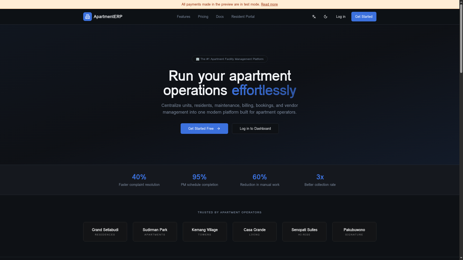 ApartmentERP - Facility Mgmt Platform gallery image