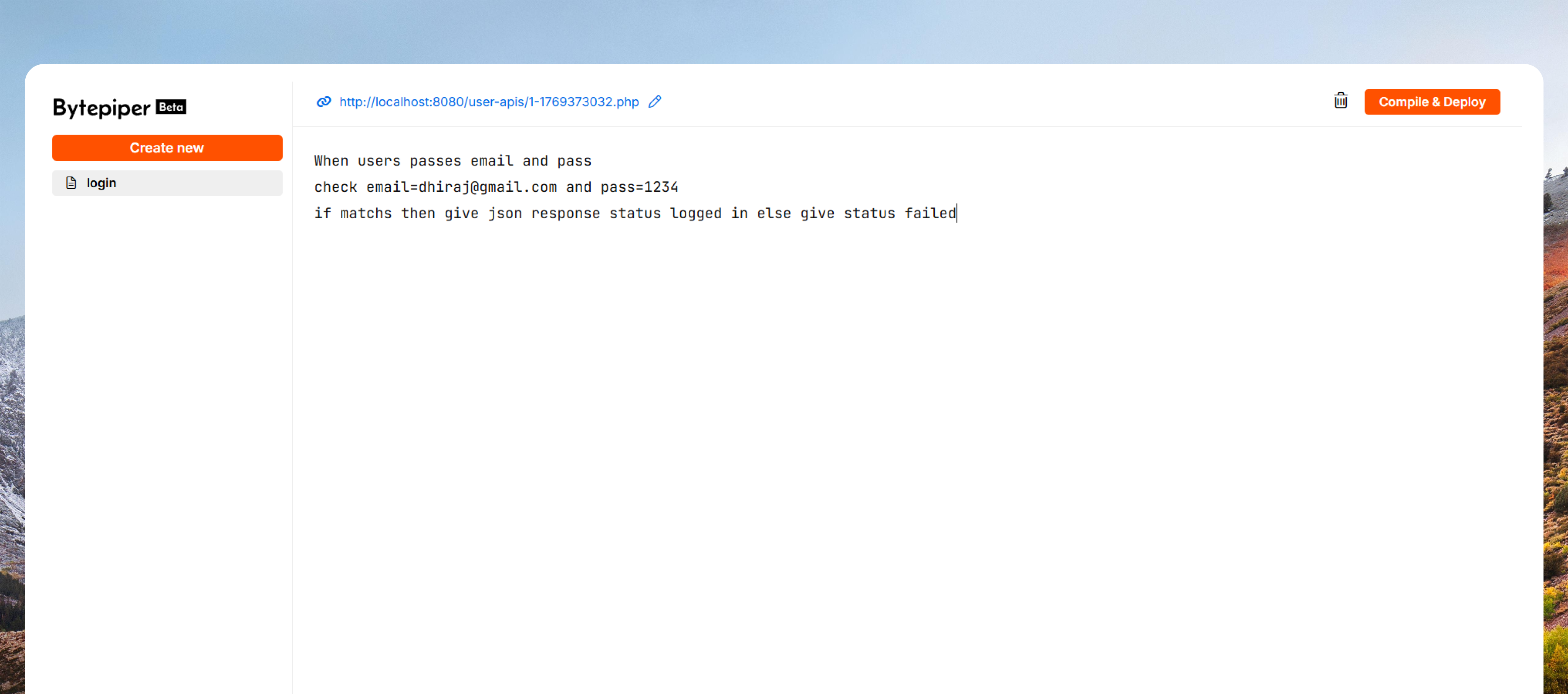 Bytepiper gallery image