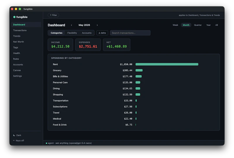 Fungible for Desktop screenshot 1