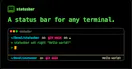 statusbar