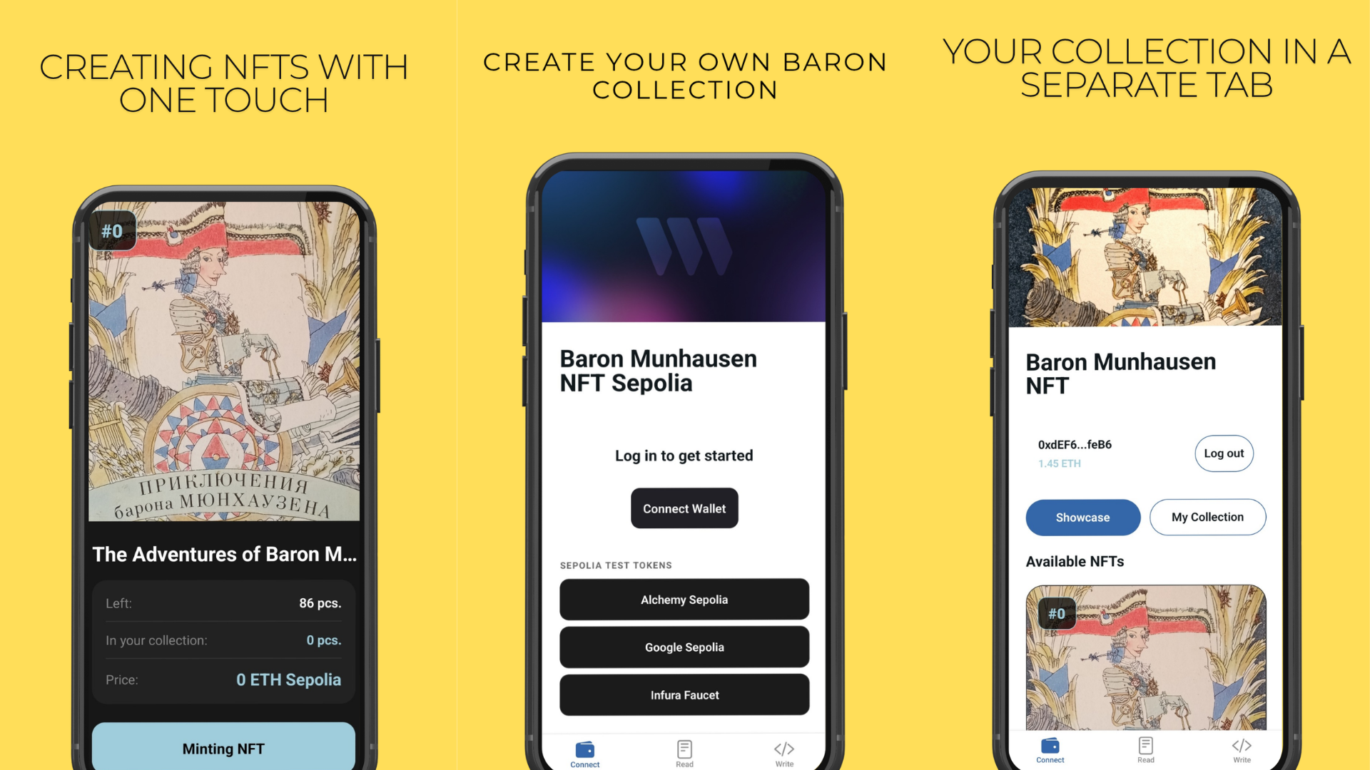 thirdweb + vite, Alpha-NFT gallery image
