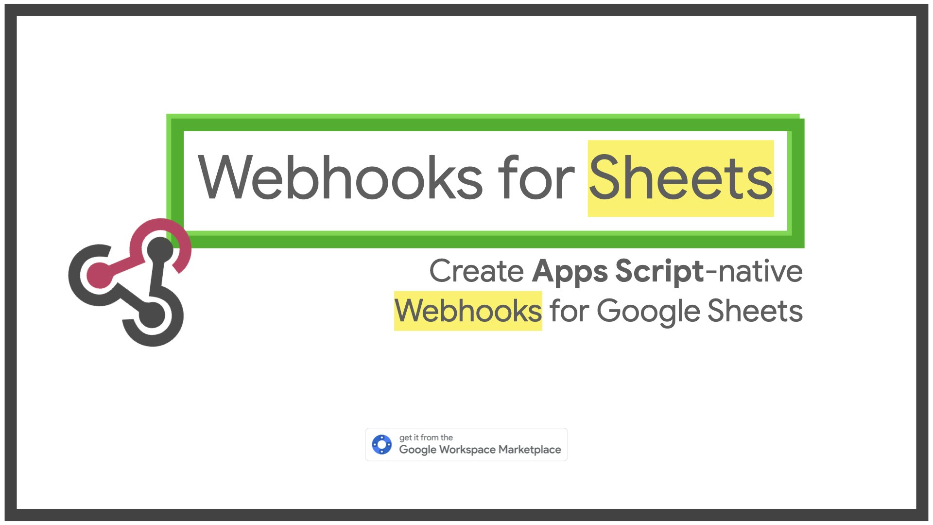 Webhooks for Sheets gallery image