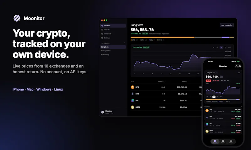 Moonitor screenshot 1