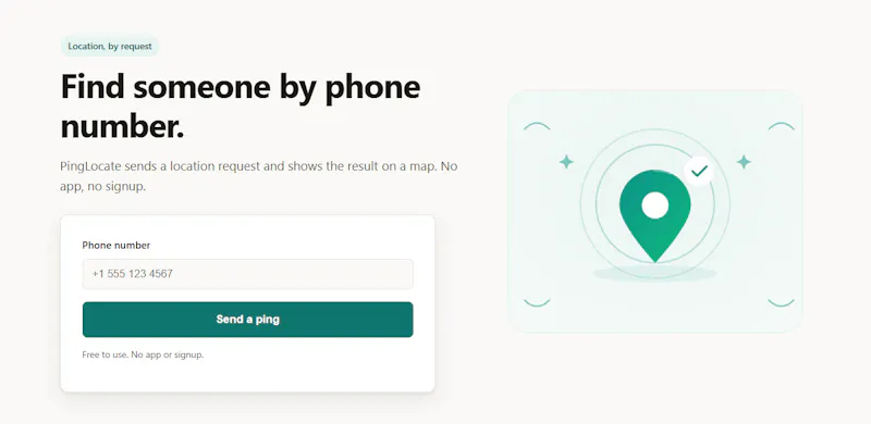 PingLocate screenshot 1