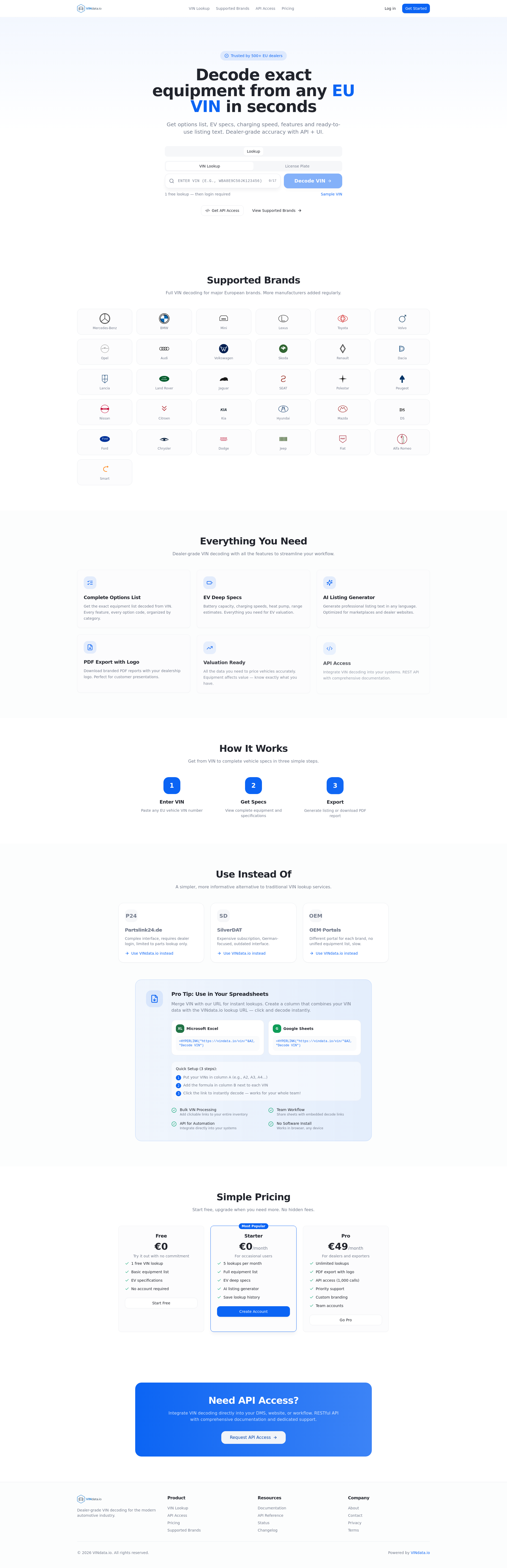 VINdata.io gallery image