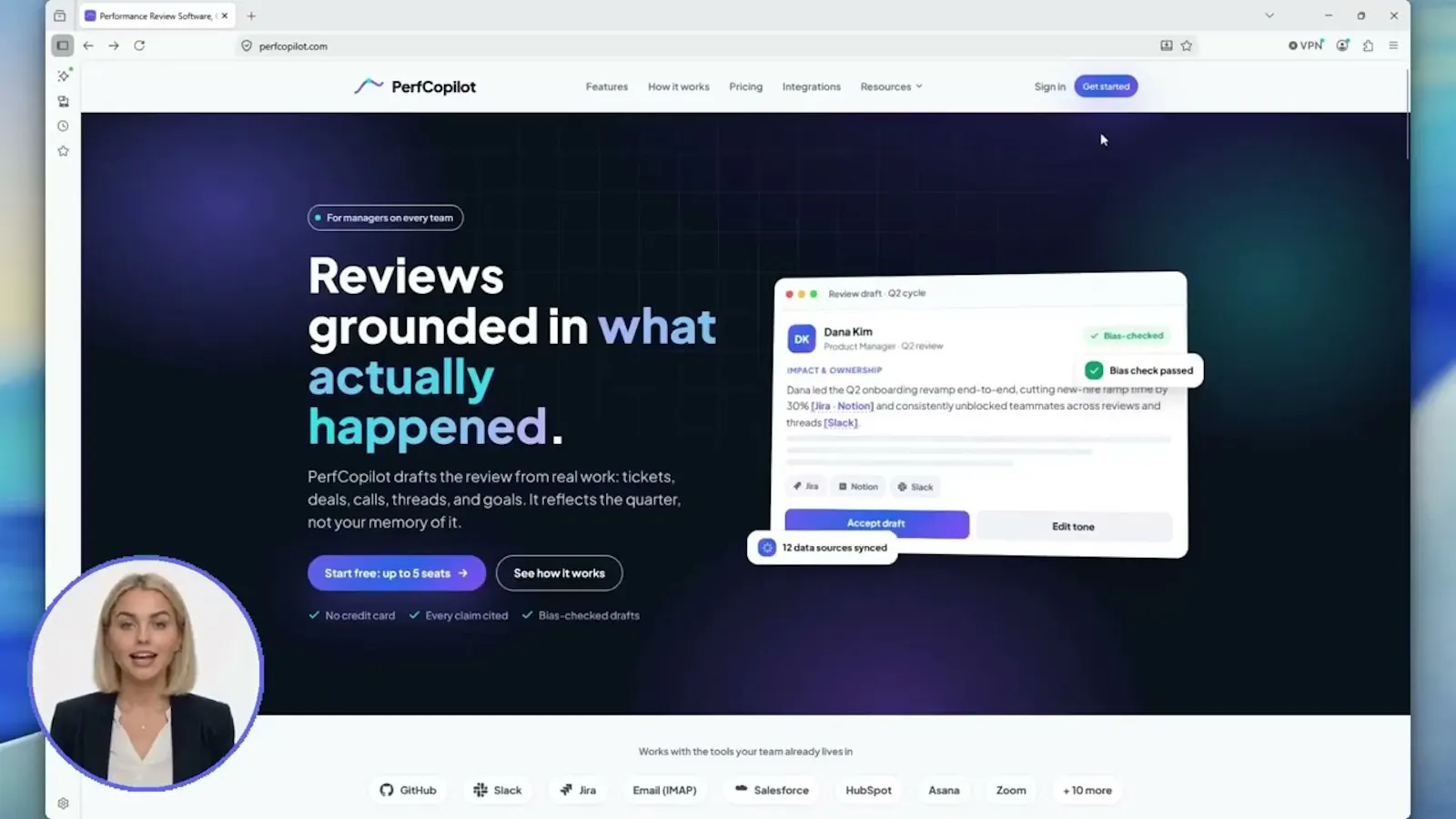 PerfCopilot screenshot 1 (video preview)