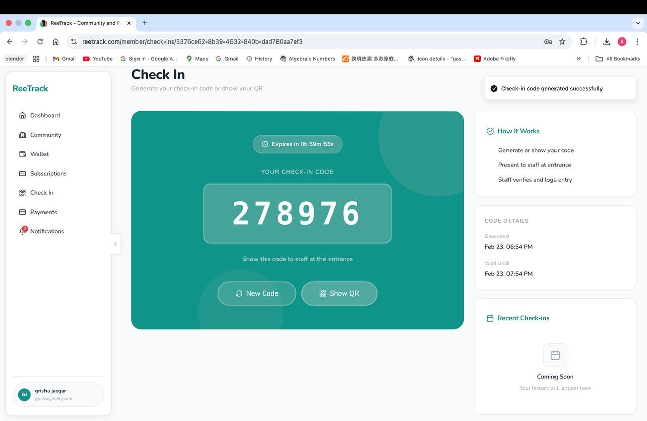 ReeTrack gallery image