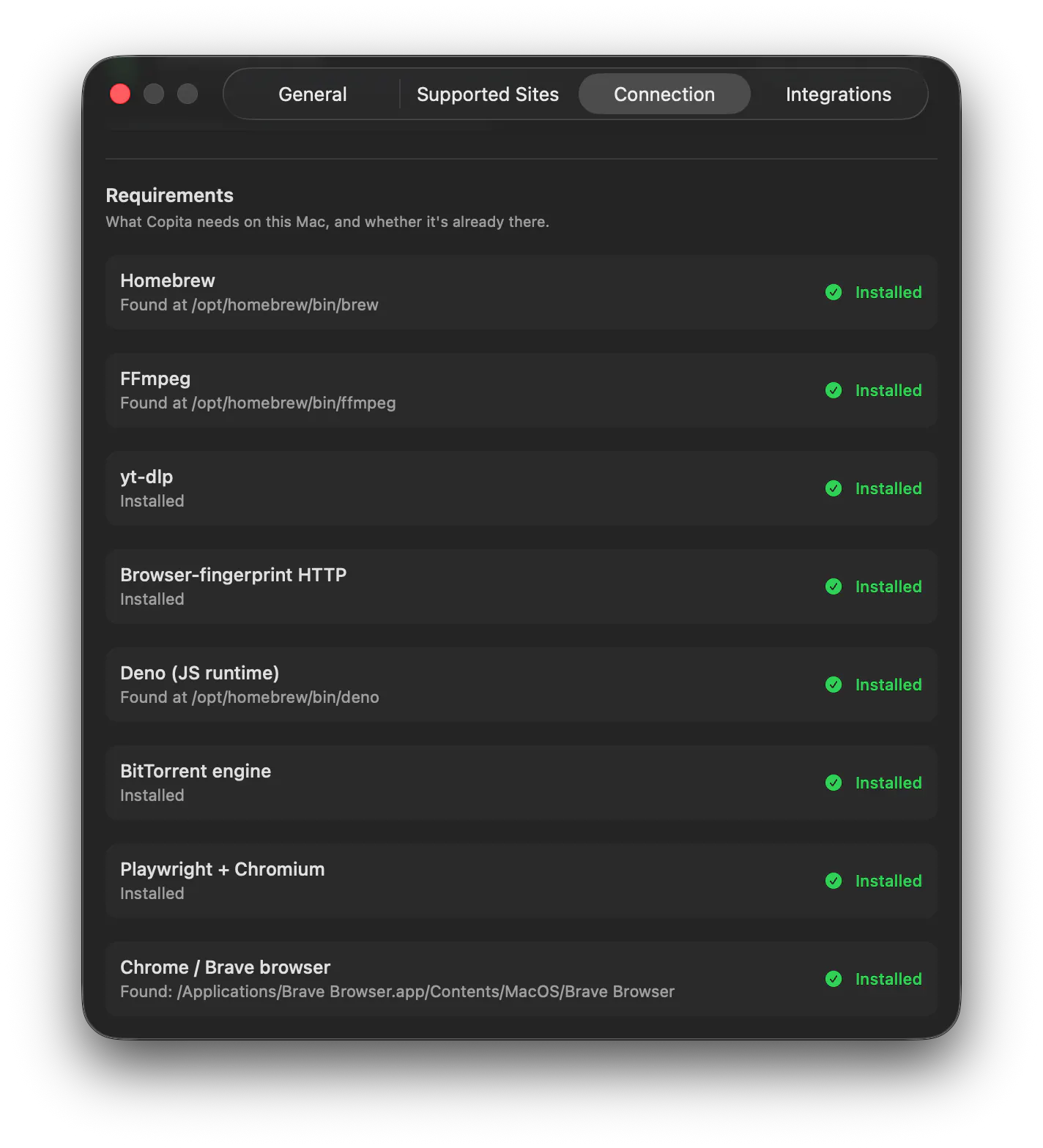 Copita Downloader screenshot 5