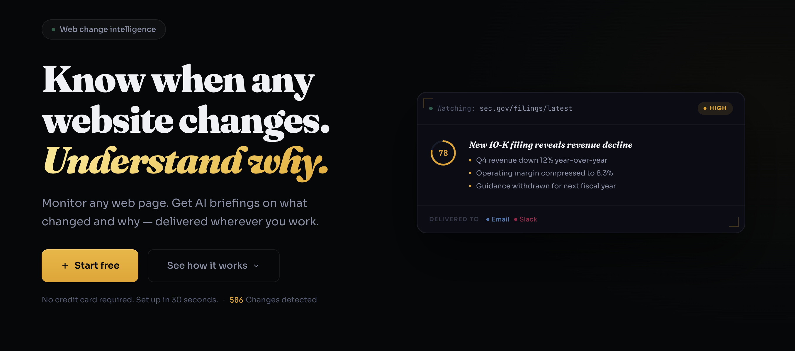 The Witness - Main product screenshot demonstrating key features and user interface