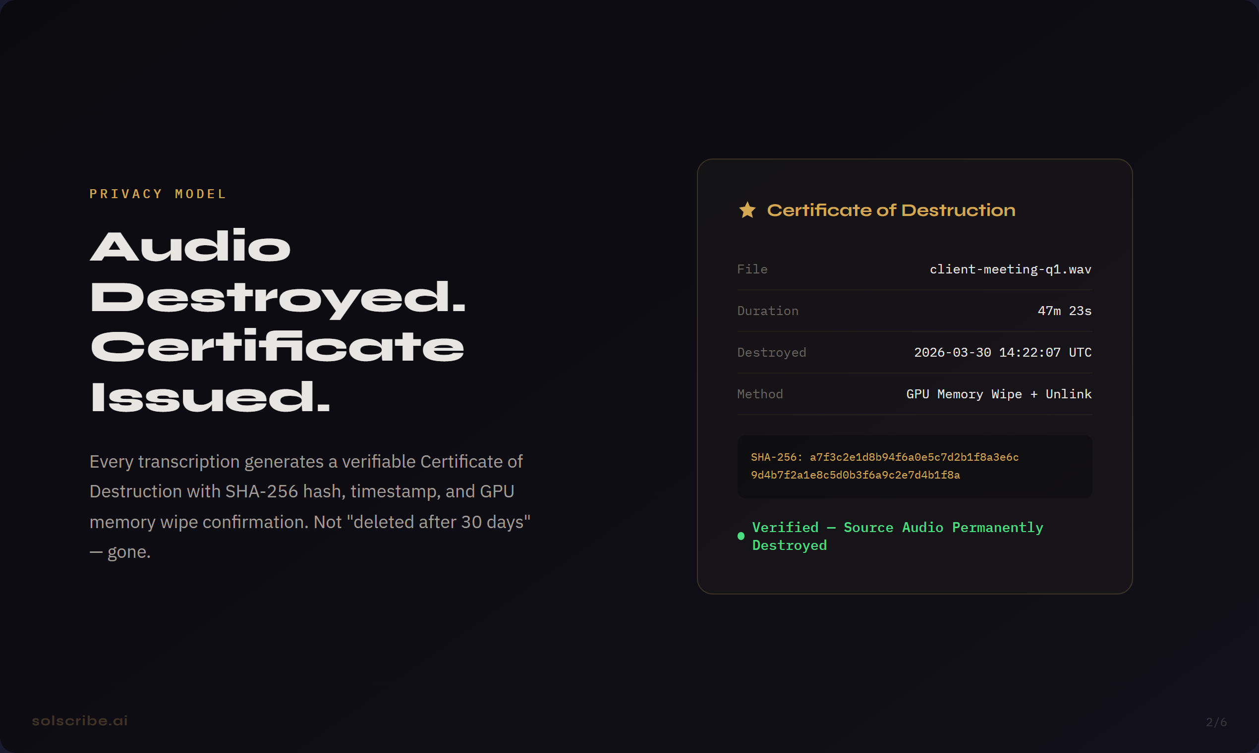 SolScribe gallery image