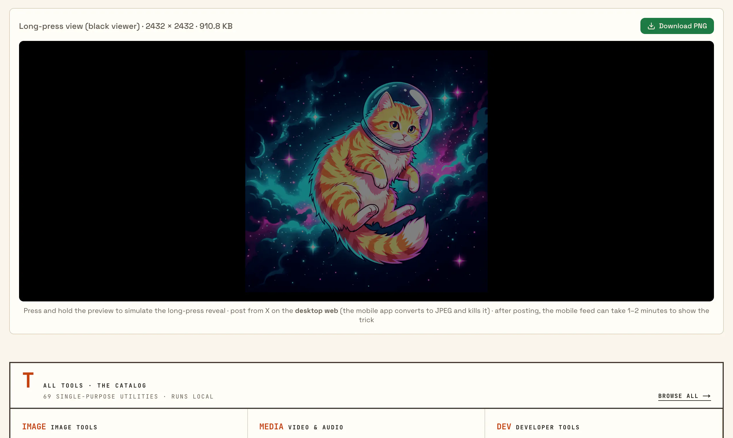 Long Press Image by OrangeBot gallery image