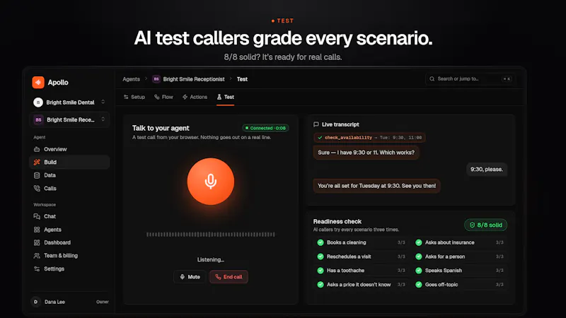 Apollo screenshot 2